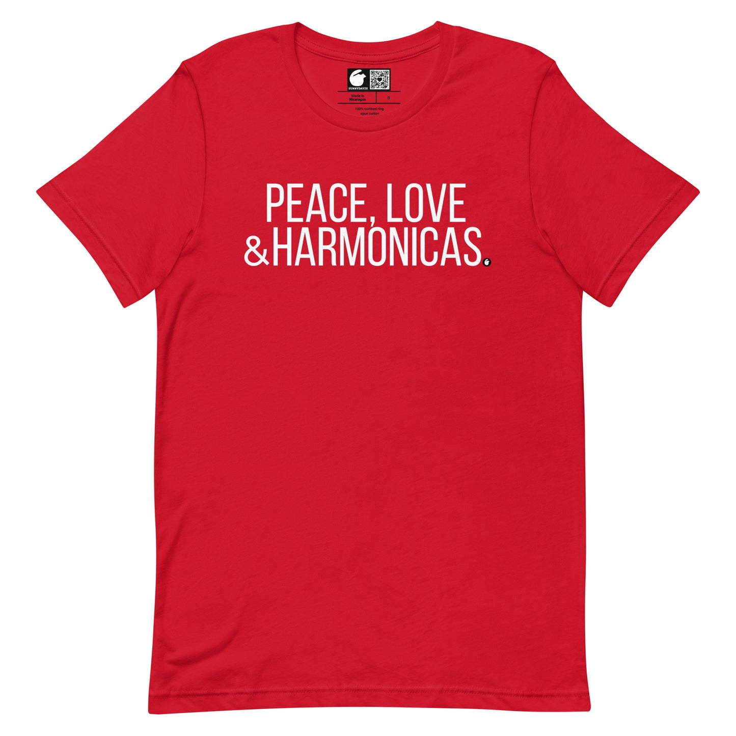 HARMONICAS Short-Sleeve Unisex t-shirt