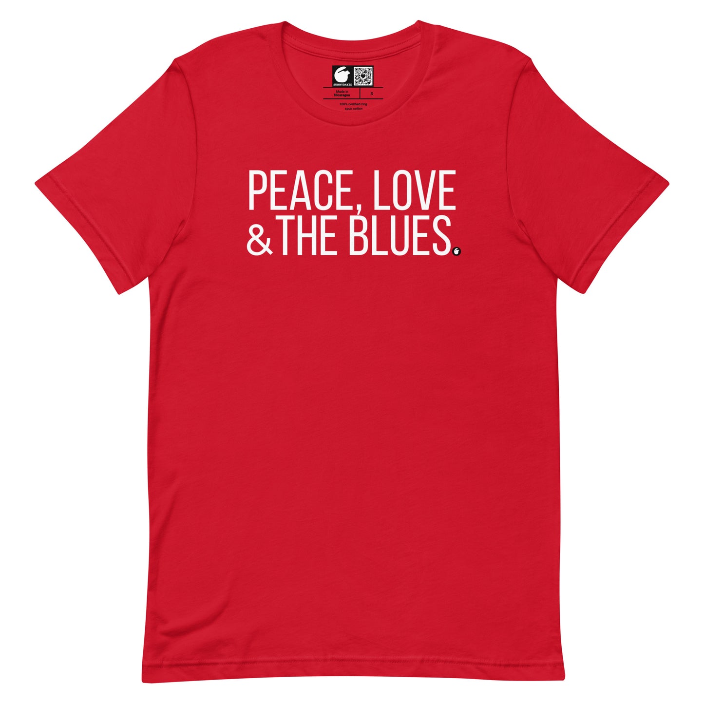 THE BLUES Short-Sleeve Unisex t-shirt
