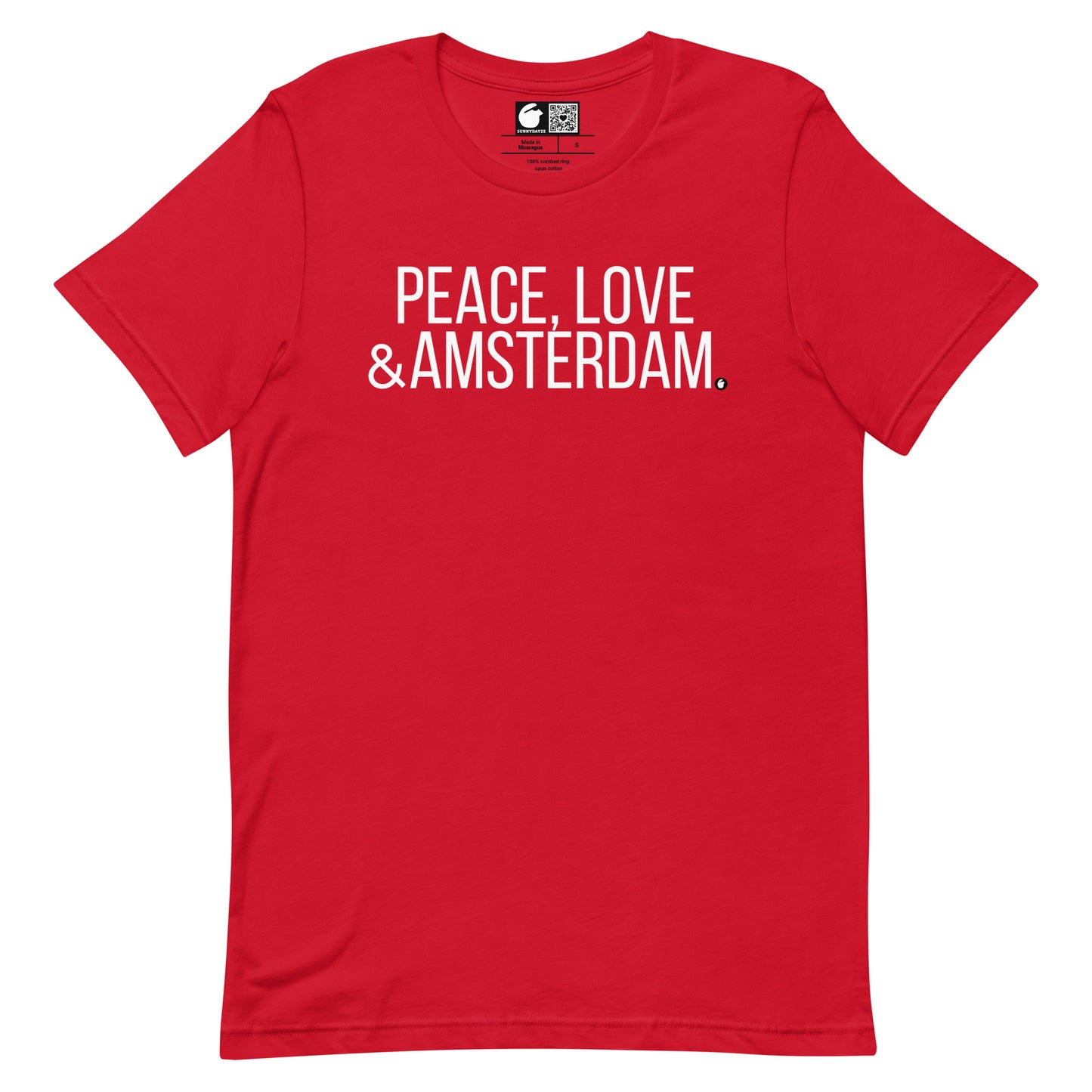 AMSTERDAM Short-Sleeve Unisex t-shirt