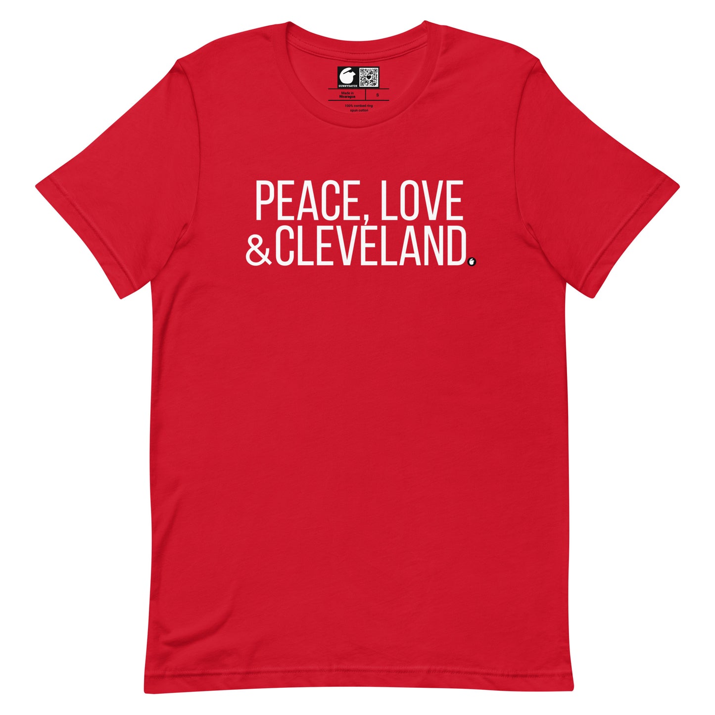 CLEVELAND Short=Sleeve Unisex t-shirt