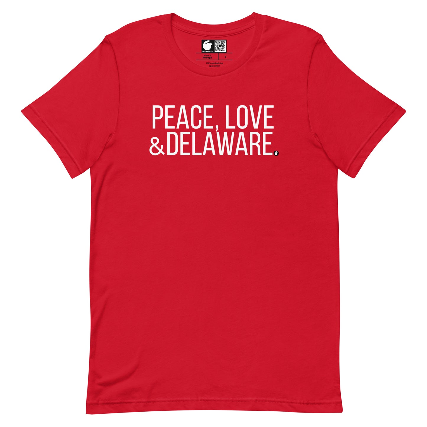 DELAWARE Short-Sleeve Unisex t-shirt