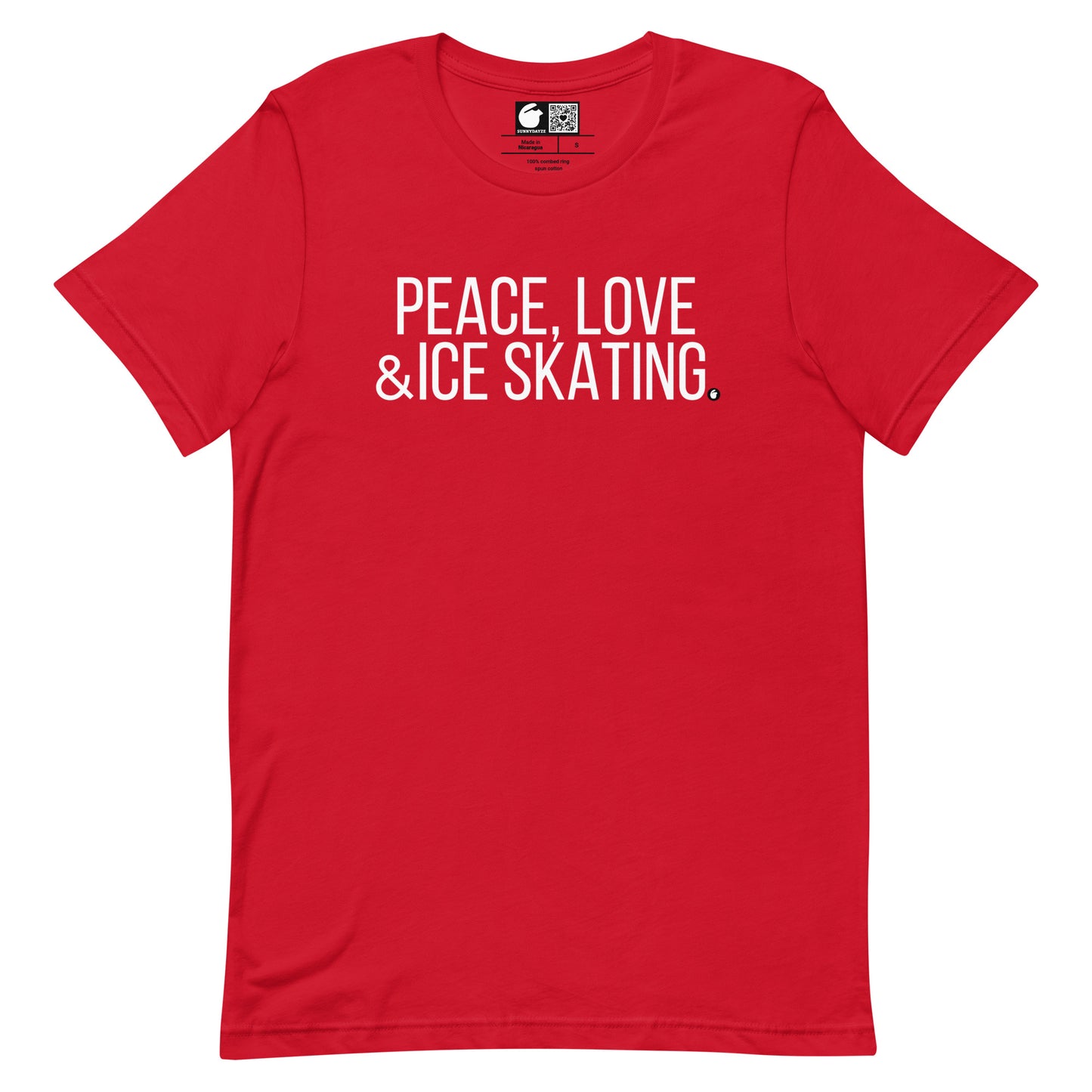 ICE SKATNG Short-Sleeve Unisex t-shirt