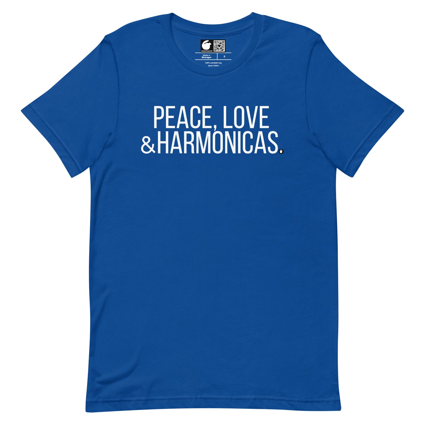 HARMONICAS Short-Sleeve Unisex t-shirt