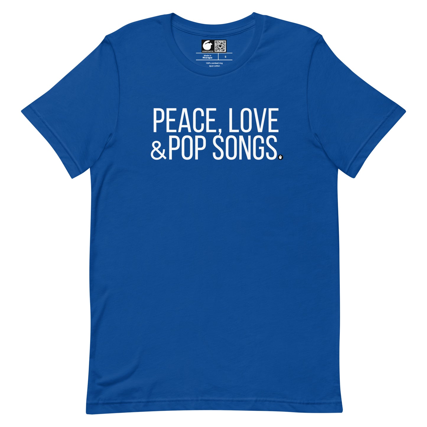 POP SONGS Short-Sleeve Unisex t-shirt