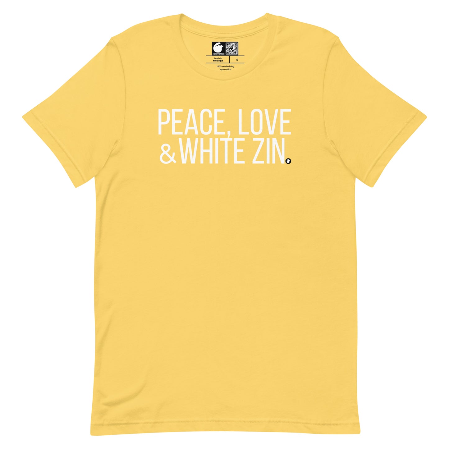 WHITE ZIN Short-Sleeve Unisex t-shirt