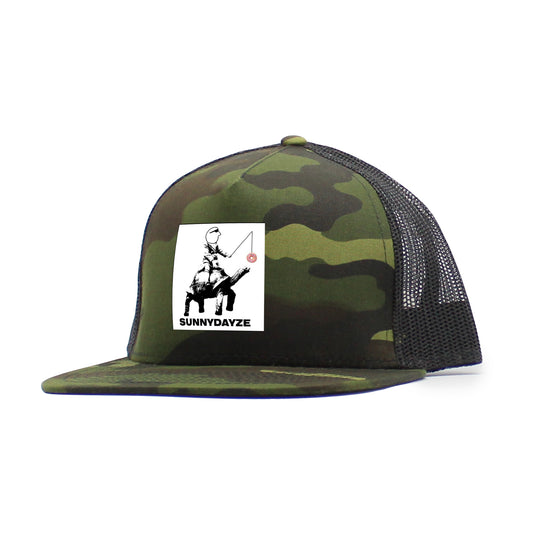 TURTLE CAMO TRUCKER HAT